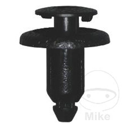 Plastic screw rivet JMP črna 10 pieces