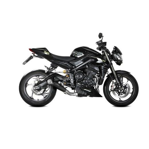 Full exhaust system 3x1 MIVV X-M5 T.031.SC5B Črn