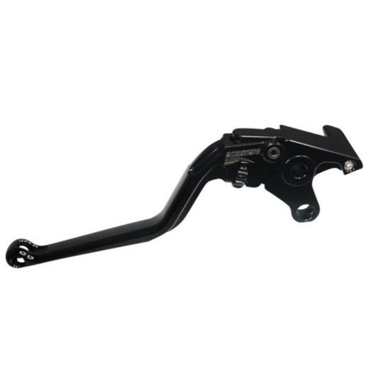 Clutch Lever ACCOSSATO ESS031 fixed CNC-worked aluminium, black