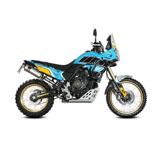 Dušilec (lonec) MIVV DAKAR Y.064.LDKX Nerjaveče jeklo for YAMAHA Tenere 700 (2019-2026)