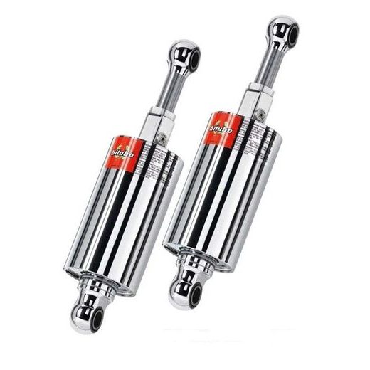 Twinshock BITUBO HMG1 adjustable: spring preload, compression black spring, CHROME EDITION
