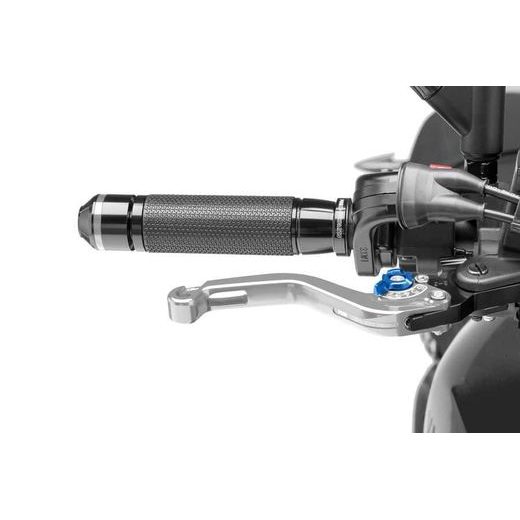 Brake lever without adapter PUIG 180PA kratka (short) silver/blue