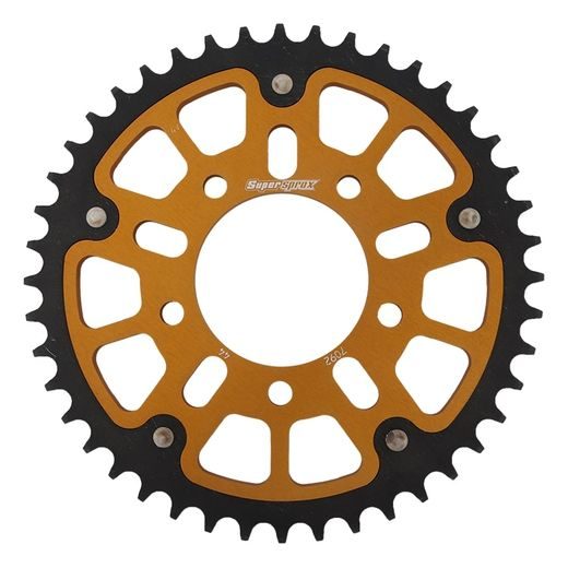 Verižni set EK - Srebrna chain 520 SRO, O-ring, CHK front sprocket SUPERSPROX, CHK rear sprocket SUPERSPROX STEALTH za BENELLI 502 C Cruiser 2019-2021