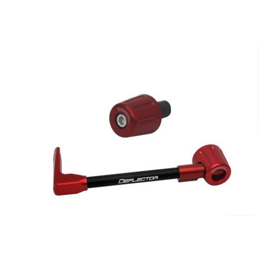 Lever guard in aluminium + right end ACCOSSATO DE005 with black hose and joint levi