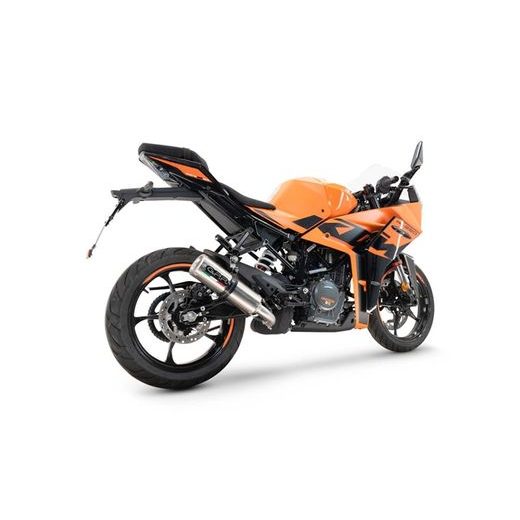Slip-on exhaust GPR M3 KT.209.3RACE.M3.INOX Brushed Stainless steel