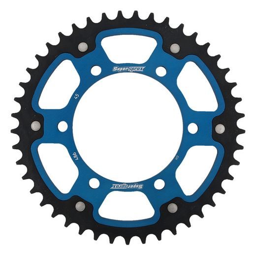 Zadnji verižnik (zobnik) SUPERSPROX STEALTH RST-486:45-BLU moder 45T, 520