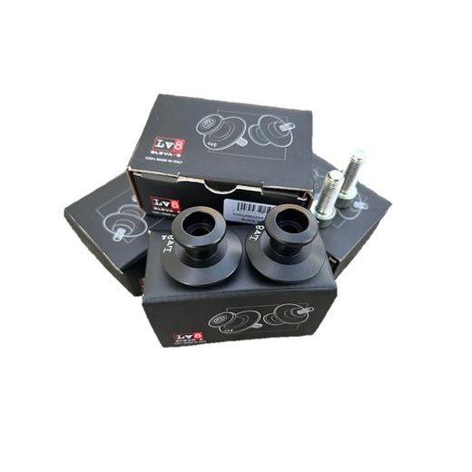 Aluminium bobbins LV8 DIAVOL E201/10100N M10x1,50 črna