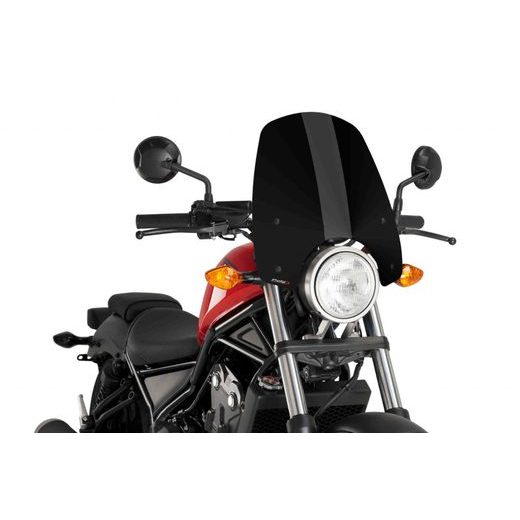 Windshield PUIG NEW. GEN TOURING 9462N črna