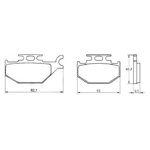 Zavorne obloge ACCOSSATO AGPA113 OR