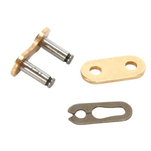 Člen za verigo ki se pritrdi s pritiskom (brez orodja) D.I.D Chain 415ERZ SDH Gold&Gold RJ