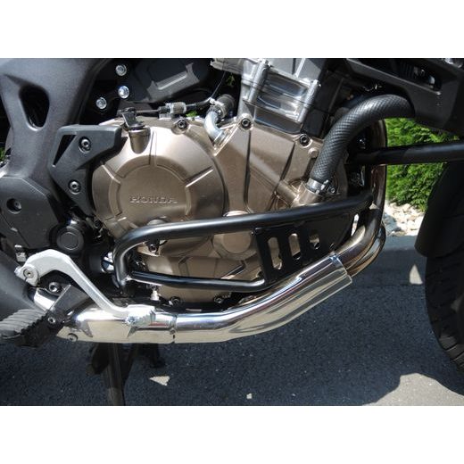 Engine guards RDMOTO CF57KD matt black upper + lower