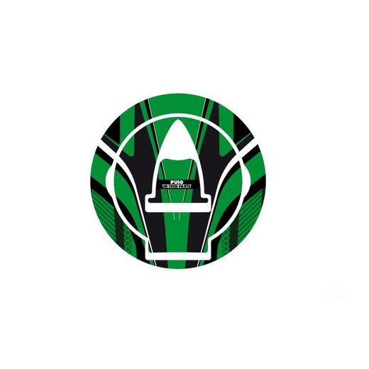 Fuel cap cover PUIG RADIKAL 6306V zelena