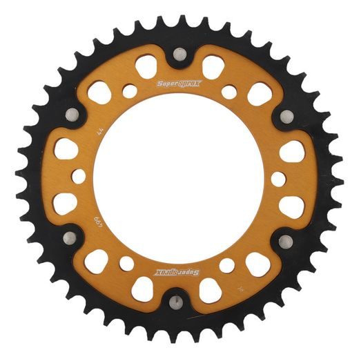Zadnji verižnik (zobnik) SUPERSPROX STEALTH RST-499:44-GLD zlata 44T, 530