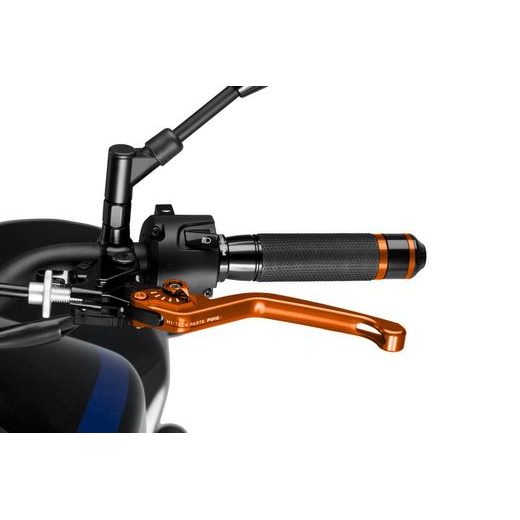 Clutch lever without adapter PUIG 3.0 220TT dolga (long) orange/orange