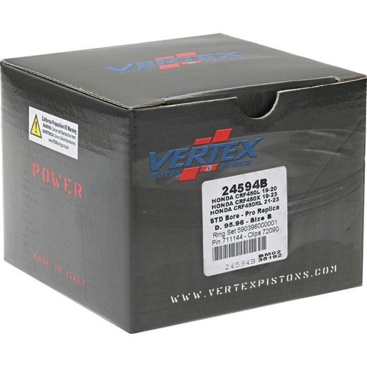 Complete piston VERTEX 24594B Cylinder 96, piston 95,96 mm