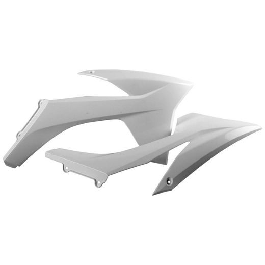 Radiator scoops POLISPORT 8428600001 (par) bela
