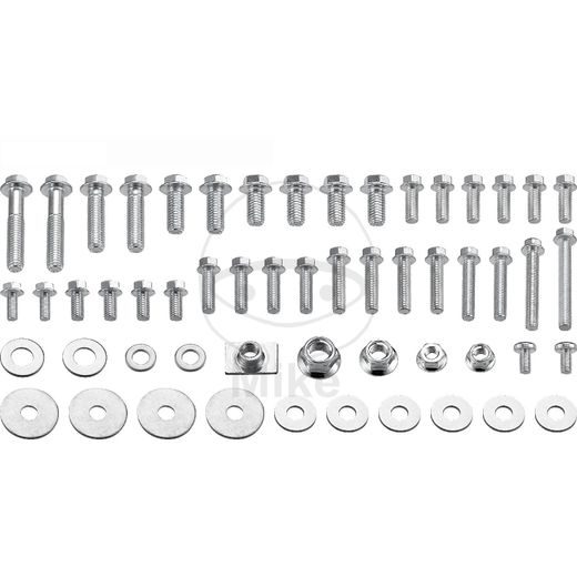 Assorted fastenerkit JMP 53 pieces