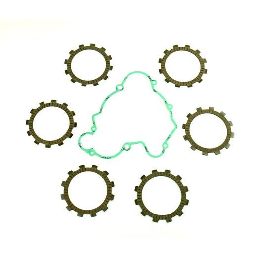 Friction plates kit with clutch cover gasket ATHENA P40230017