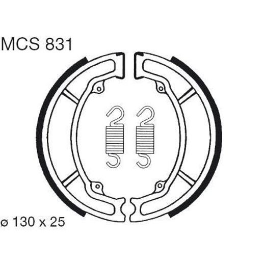 Zavorne čeljusti LUCAS MCS 831