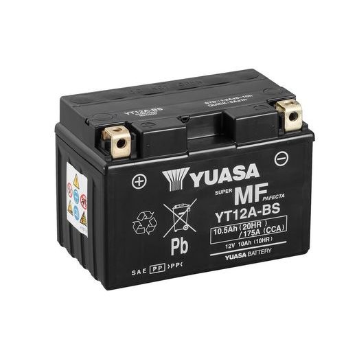 Tovarniško aktiviran akumulator YUASA YT12A