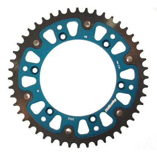 Zadnji verižnik (zobnik) SUPERSPROX STEALTH RST-1512:48-BLU moder 48T, 520