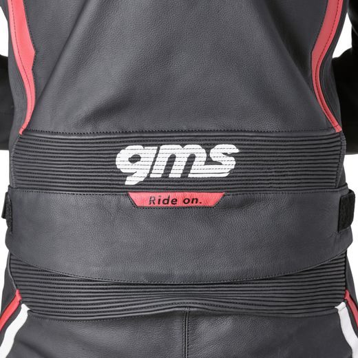 2pcs leather suit GMS GR-1 ZG70000 black-red-white 52H