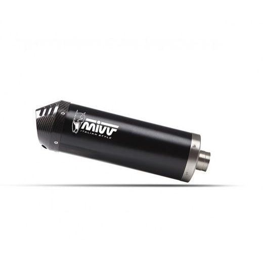 Dušilec (lonec) MIVV OVAL VO.003.LZC Black with carbon cap