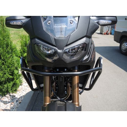 Engine guards RDMOTO CF57KD matt black upper + lower