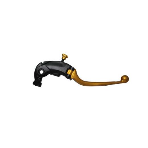 Adjustable folding lever ACCOSSATO LV018 in aluminium for Nissin radial brake master cylinder zlata