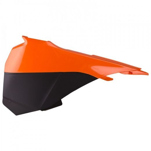Airbox covers POLISPORT 8453200001 orange KTM/black