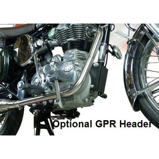 Decat pipe GPR ROY.3.DEC Brushed Stainless steel