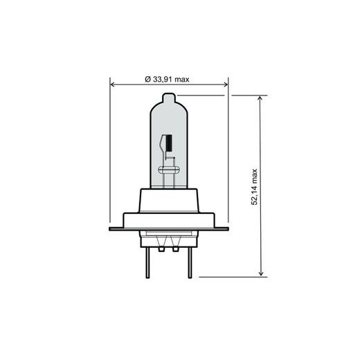 Lamp RMS 246510112 H7 12V 55W