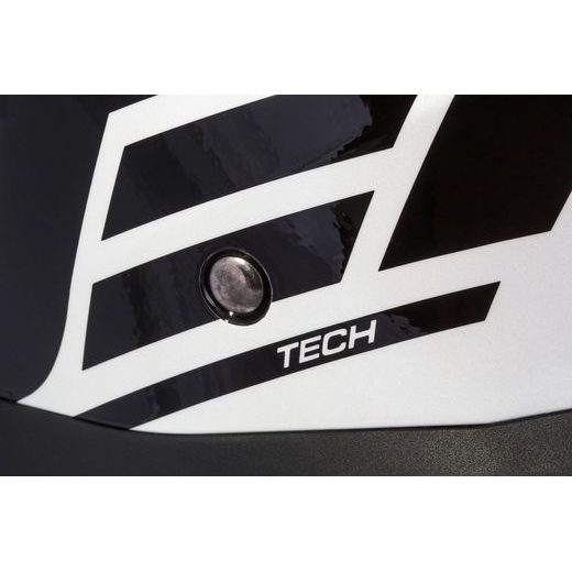 Jet čelada CASSIDA JET TECH CORSO black / white XS