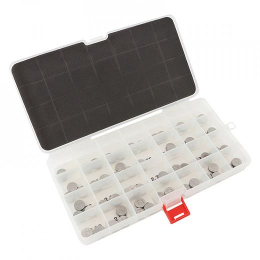 Shim kit (valve shim set) HOT CAMS 9,48mm sizes 1.20-3.50mm HCSHIM02 (diameter 9.48 mm, sizes 1.20 mm - 3.50 mm)