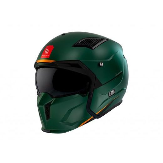 Trial helmet MT Helmets STREETFIGHTER SV S SOLID A6 MATT MATT BLACK XL