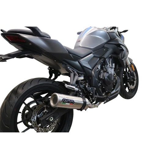 Slip-on exhaust GPR M3 E5.VO.2.1.M3.INOX Brushed Stainless steel