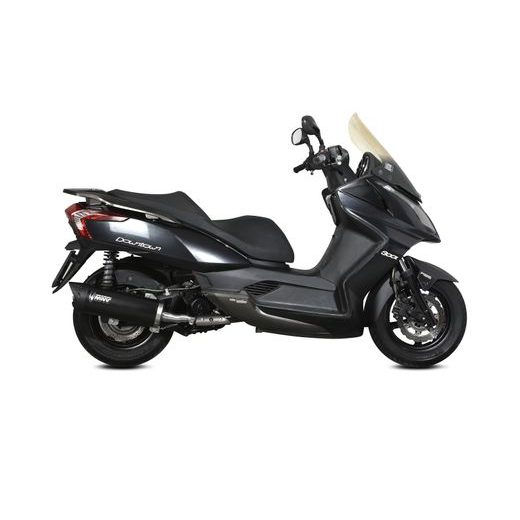 Celoten izpušni sistem 1x1 MIVV MOVER MV.KY.0003.LV Črn