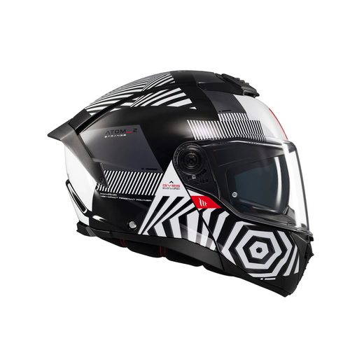 Preklopna čelada MT Helmets ATOM 2 SV STRANGE B2 GLOSS XS