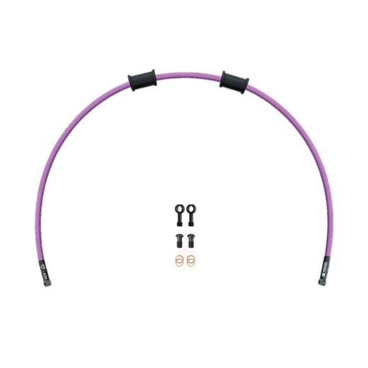 Set cevi za sklopko Venhill POWERHOSEPLUS KAW-11010CB-PU (1 cev v kompletu) Purple hoses, black fittings