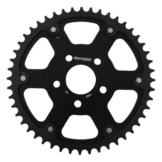 Zadnji verižnik (zobnik) SUPERSPROX STEALTH RST-7080:48-BLK črna