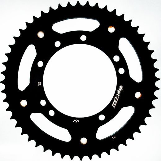 Rear sprocket SUPERSPROX STEALTH RST-457:52-BLK črna 52T, 420