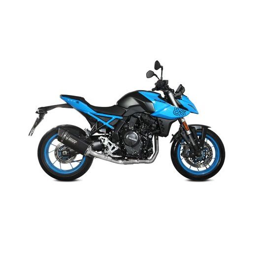Celoten izpušni sistem 2x1 MIVV SR-1 S.063.LR1XB Črn