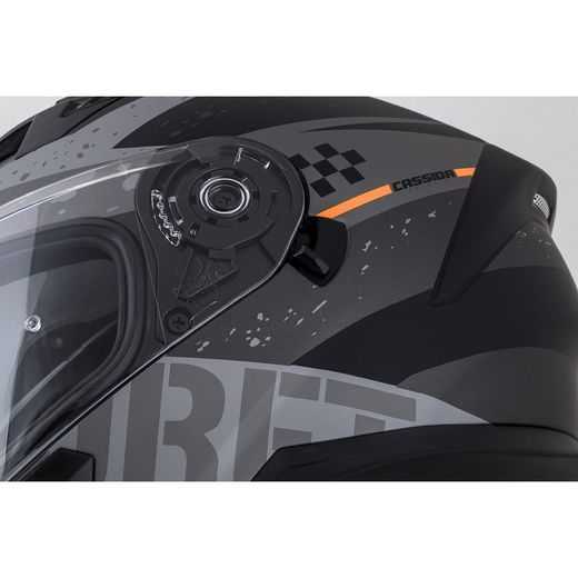 Integralna čelada CASSIDA INTEGRAL 3.0 DRFT matt grey /black /orange XS
