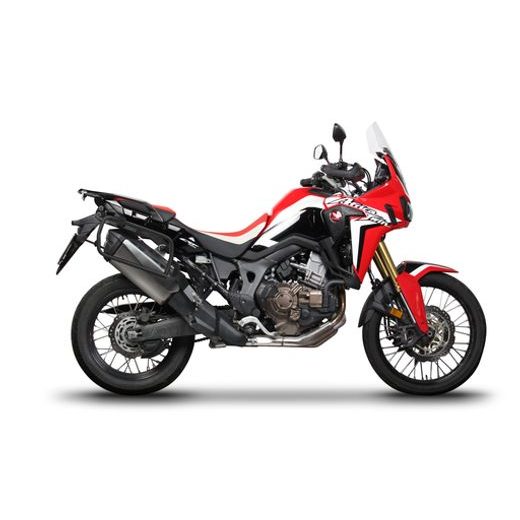 Set of SHAD TERRA TR40 adventure saddlebags, including mounting kit SHAD HONDA CRF 1000L AFRICA TWIN