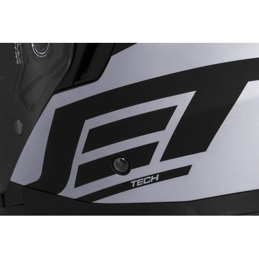 Jet čelada CASSIDA JET TECH CORSO black matt / grey XL