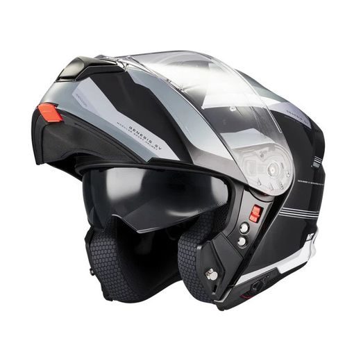 Preklopna čelada MT Helmets GENESIS SV RACCOON B12 GLOSS L
