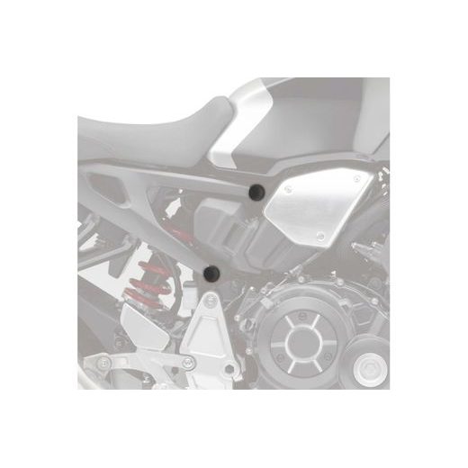 Chassis cap covers PUIG 9809N črna