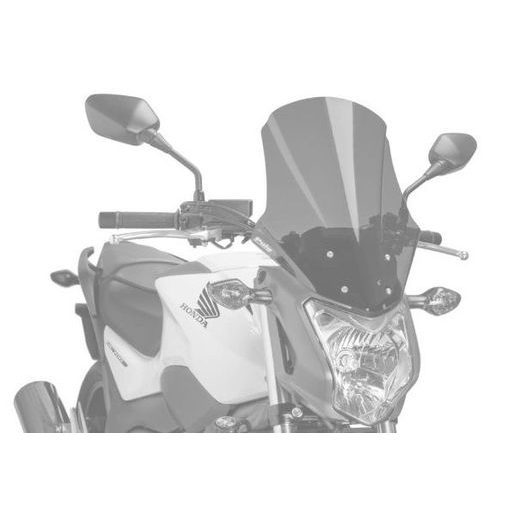 Windscreen PUIG TOURING 6361N črna