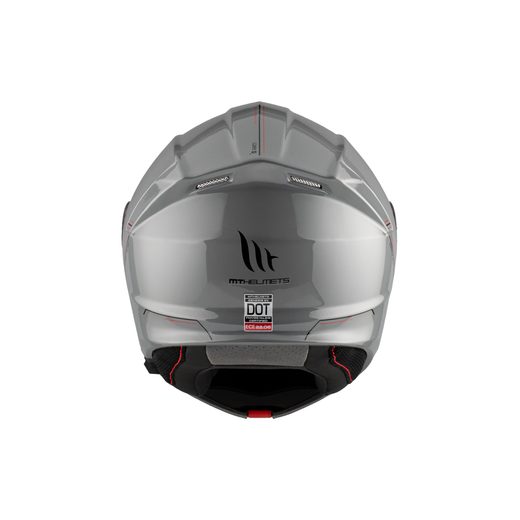 Helmet MT Helmets GENESIS SV SOLID A12 GLOSS GREY XS