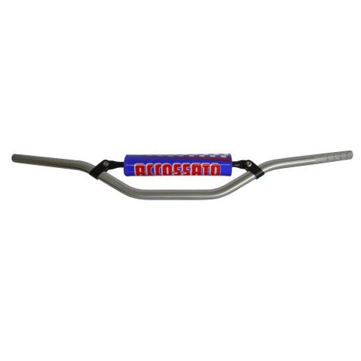 Krmilo - balanca ACCOSSATO aluminium, 22 mm srebrna